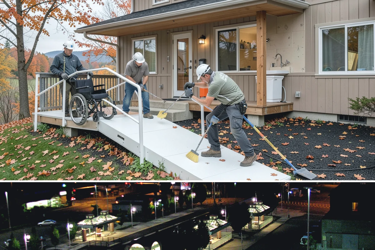 Deck Repair in Auburn, King County, WA - We handle urgent safety repairs year-round, but scheduling non-emergency work in dry weather keeps exposed framing protected.