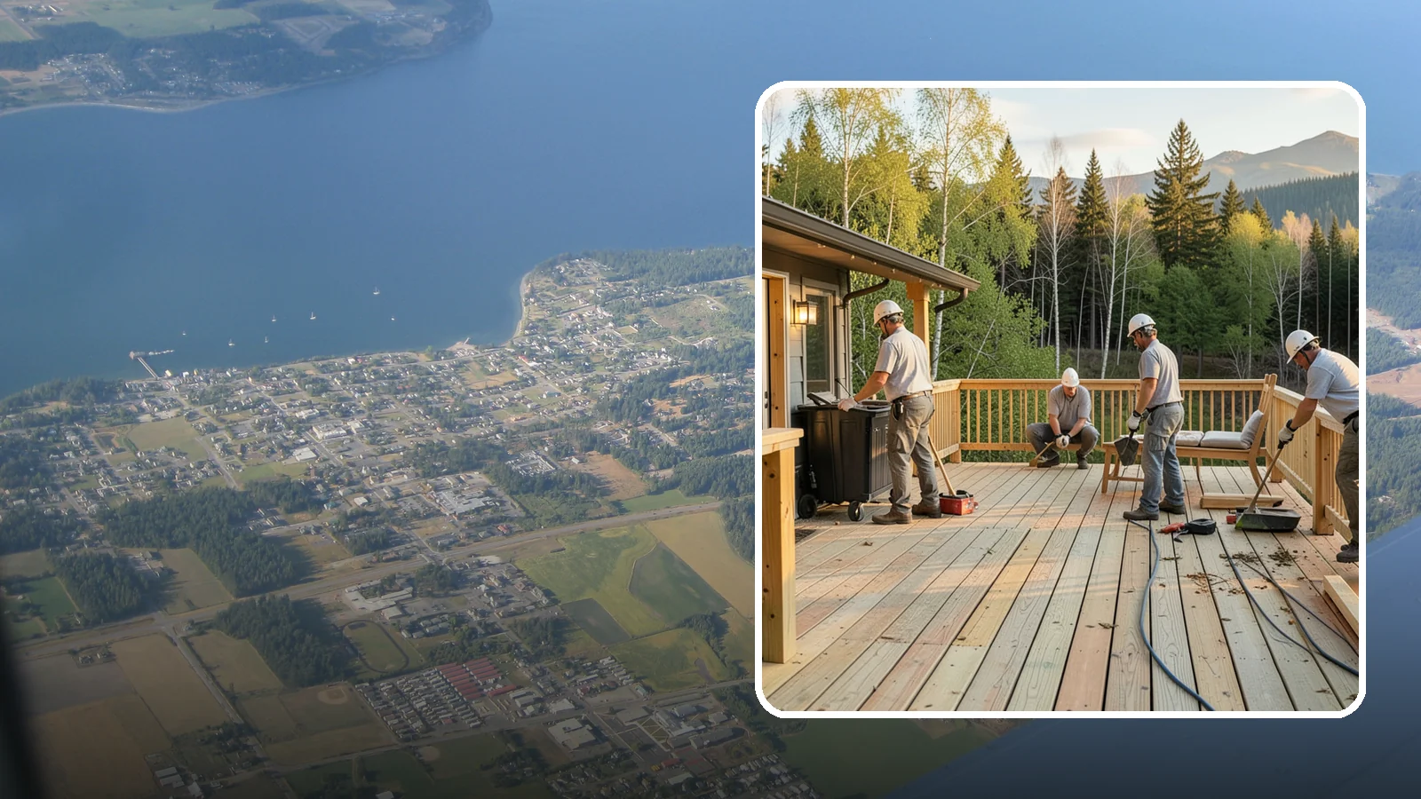 Deck Repair in Coupeville, Island County, WA - Targeted deck repair that restores safety and extends the life of your existing structure.
