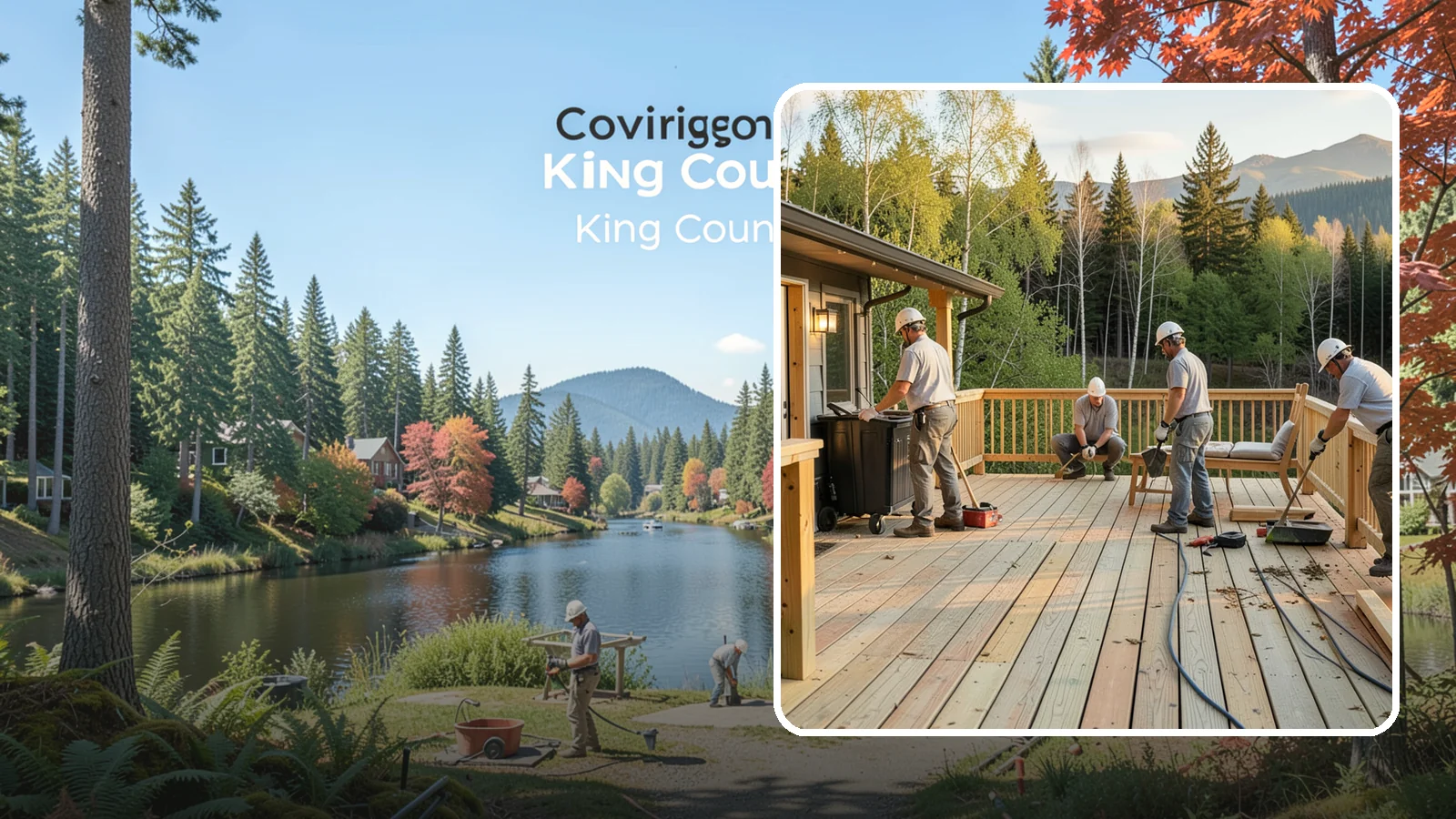 Deck Repair in Covington, King County, WA - Targeted deck repair that restores safety and extends the life of your existing structure.