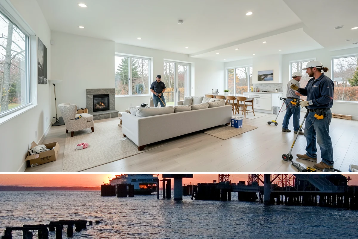 Deck Repair in Edmonds, Snohomish County, WA - We handle urgent safety repairs year-round, but scheduling non-emergency work in dry weather keeps exposed framing protected.