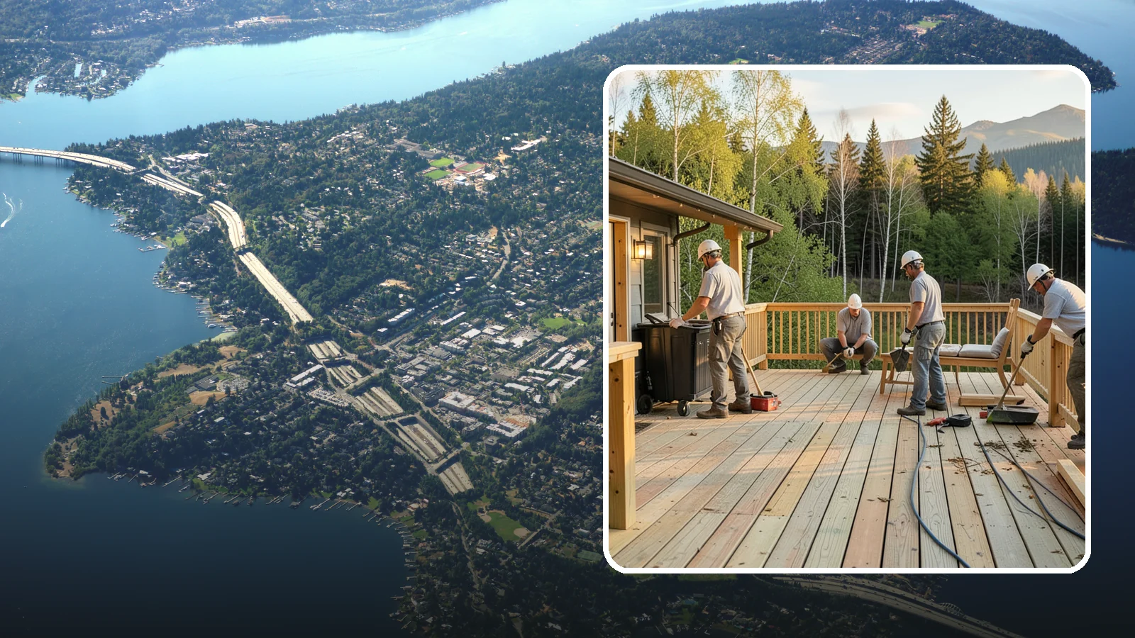 Deck Repair in Mercer Island, King County, WA - Targeted deck repair that restores safety and extends the life of your existing structure.
