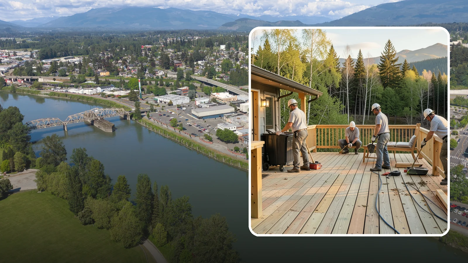 Deck Repair in Mount Vernon, Skagit County, WA - Targeted deck repair that restores safety and extends the life of your existing structure.