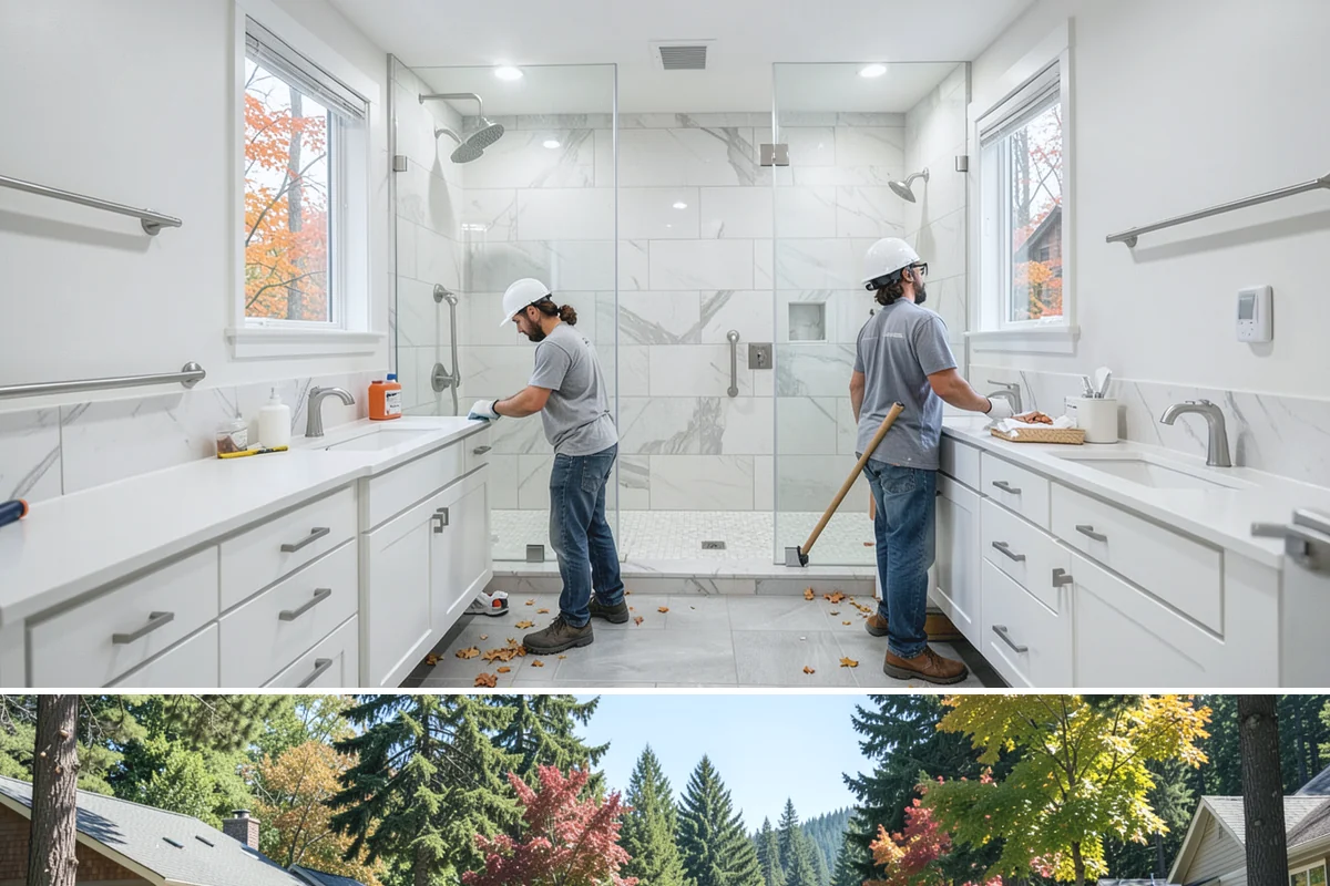 Deck Repair in Orting, Pierce County, WA - We handle urgent safety repairs year-round, but scheduling non-emergency work in dry weather keeps exposed framing protected.