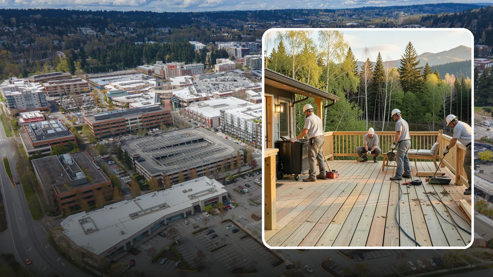 Deck Repair in Redmond, King County, WA - Targeted deck repair that restores safety and extends the life of your existing structure.