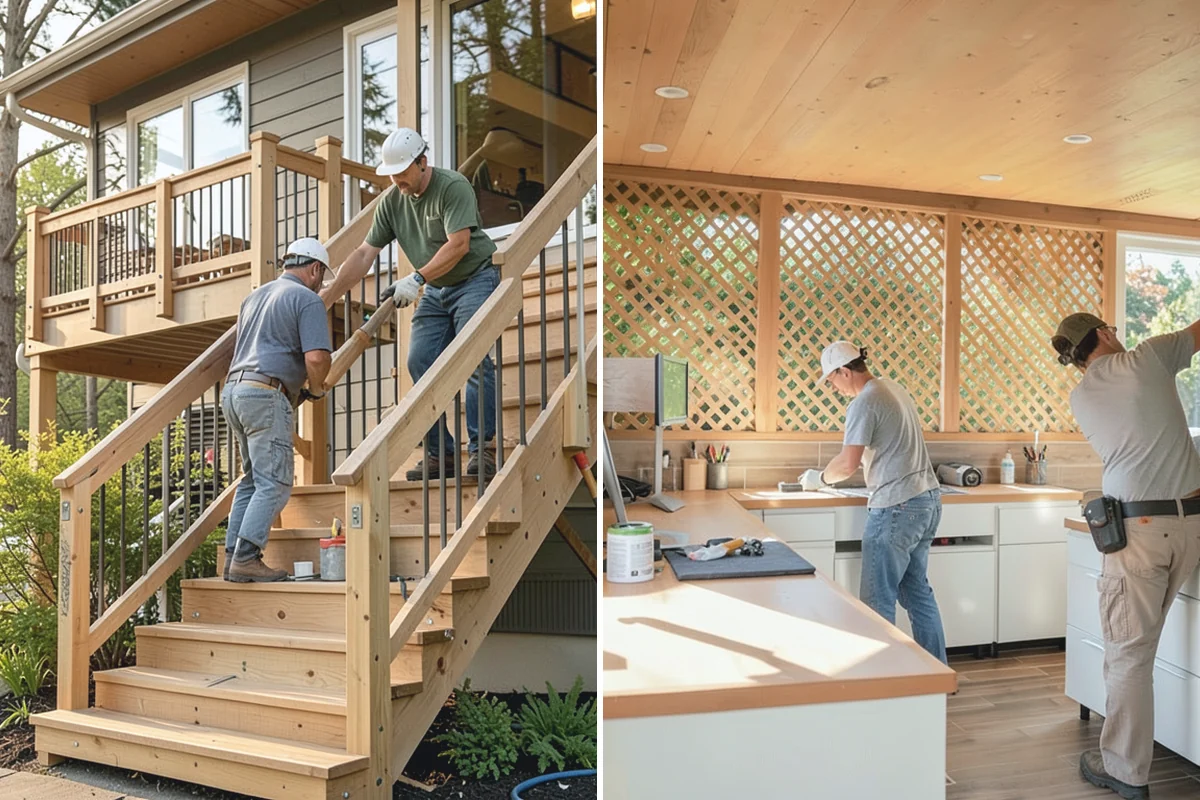 Deck Repair in Wilkeson, Pierce County, WA - Inspect the deck for structural and surface issues