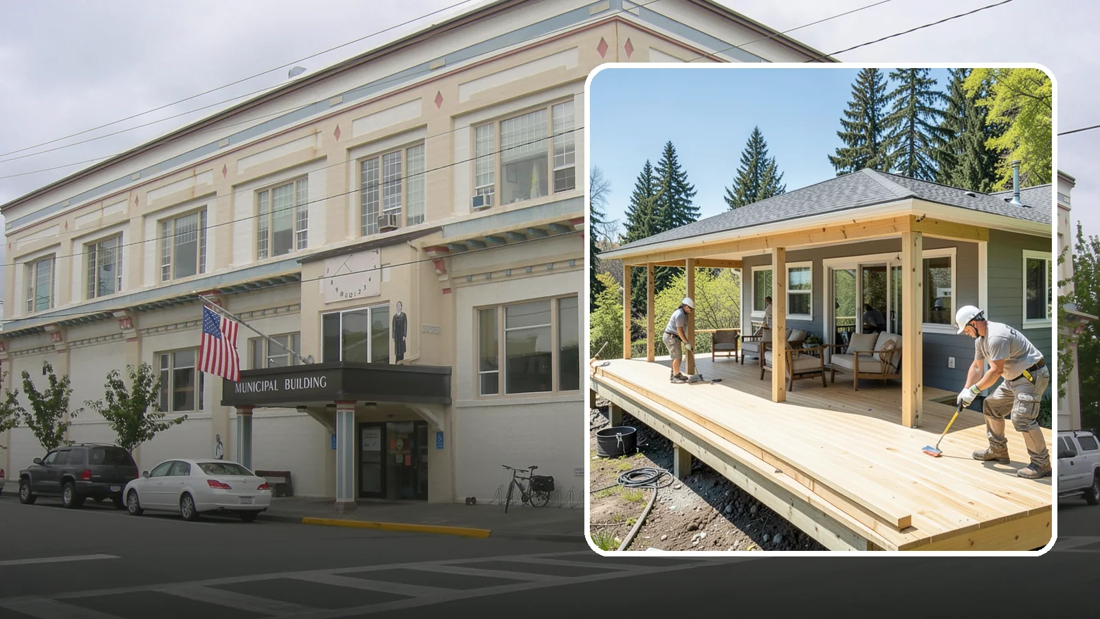 Deck Replacement in Anacortes, Skagit County, WA - Full deck replacement that swaps out aged, unsafe structures for a code-compliant outdoor space.