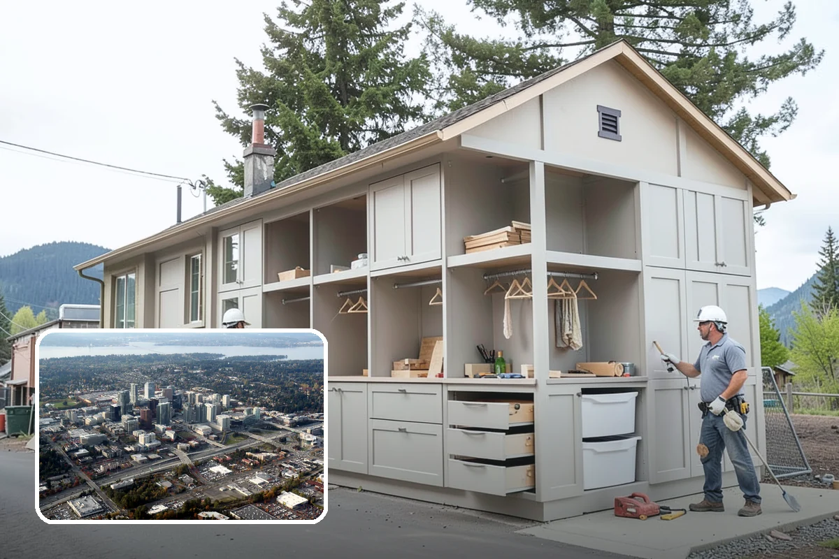 Deck Replacement in Bellevue, King County, WA - Eliminates hidden rot and unsafe framing