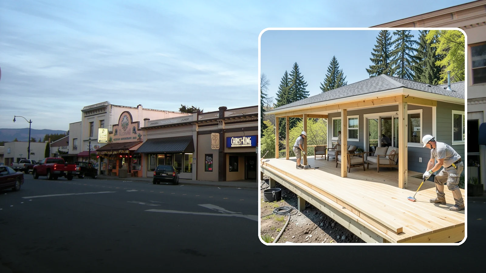 Deck Replacement in Burlington, Skagit County, WA - Full deck replacement that swaps out aged, unsafe structures for a code-compliant outdoor space.