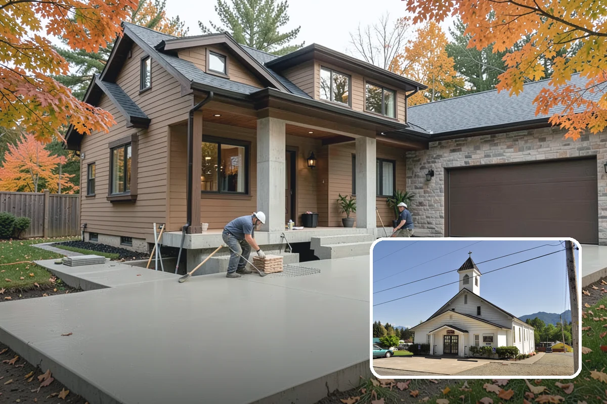 Deck Replacement in Concrete, Skagit County, WA - Eliminates hidden rot and unsafe framing