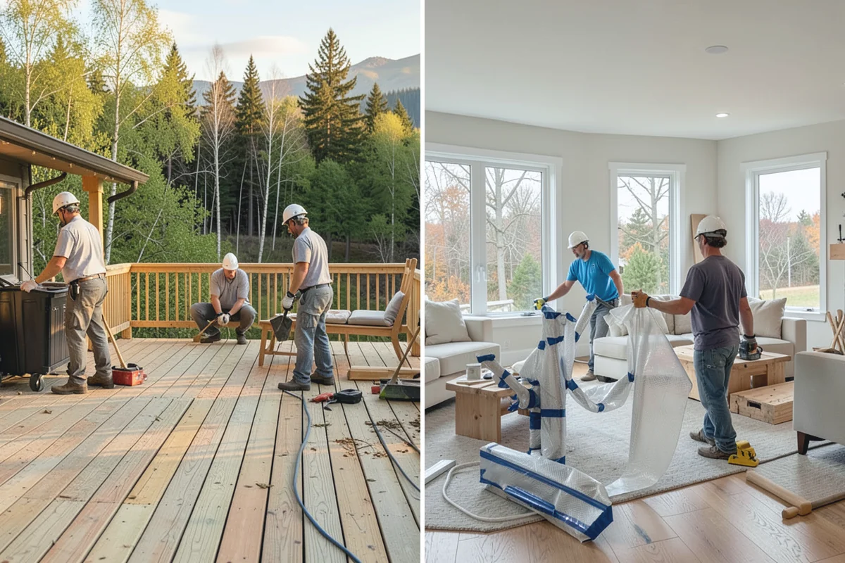 Deck Replacement in Coupeville, Island County, WA - Inspect the existing deck and document safety issues