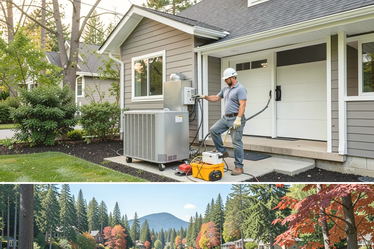 Deck Replacement in Covington, King County, WA - Drier months reduce the risk of exposing your home's wall during demolition, making late spring through fall the safest window.