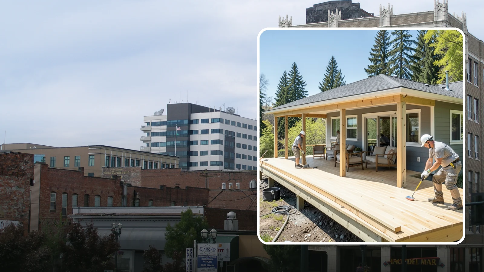 Deck Replacement in Everett, Snohomish County, WA - Full deck replacement that swaps out aged, unsafe structures for a code-compliant outdoor space.