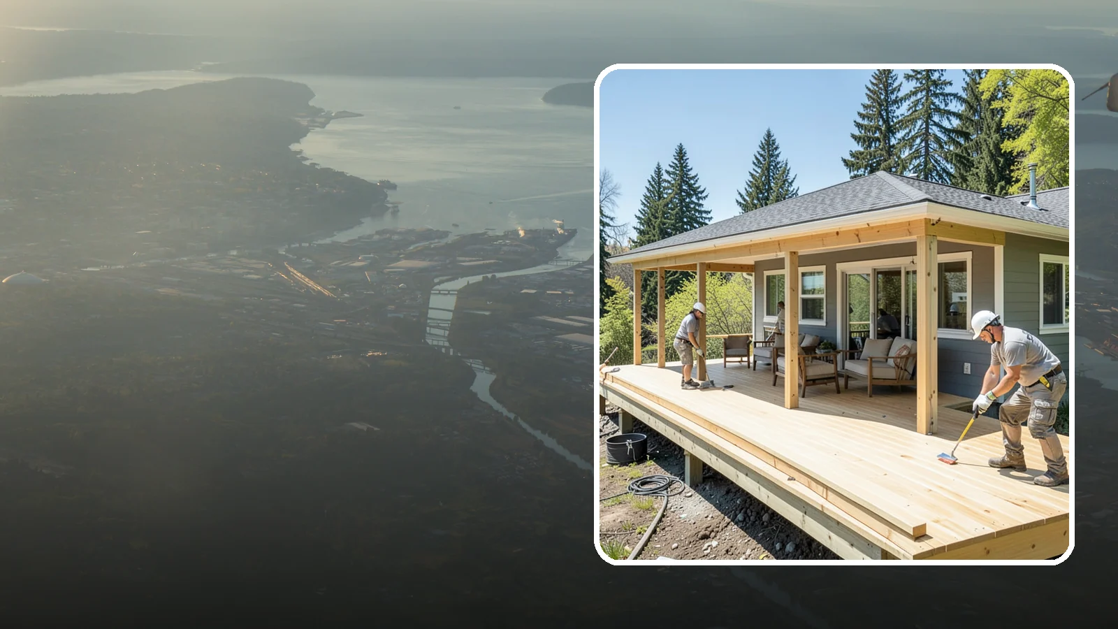 Deck Replacement in Fife, Pierce County, WA - Full deck replacement that swaps out aged, unsafe structures for a code-compliant outdoor space.