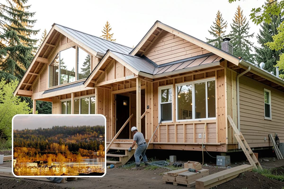 Deck Replacement in Kenmore, King County, WA - Eliminates hidden rot and unsafe framing