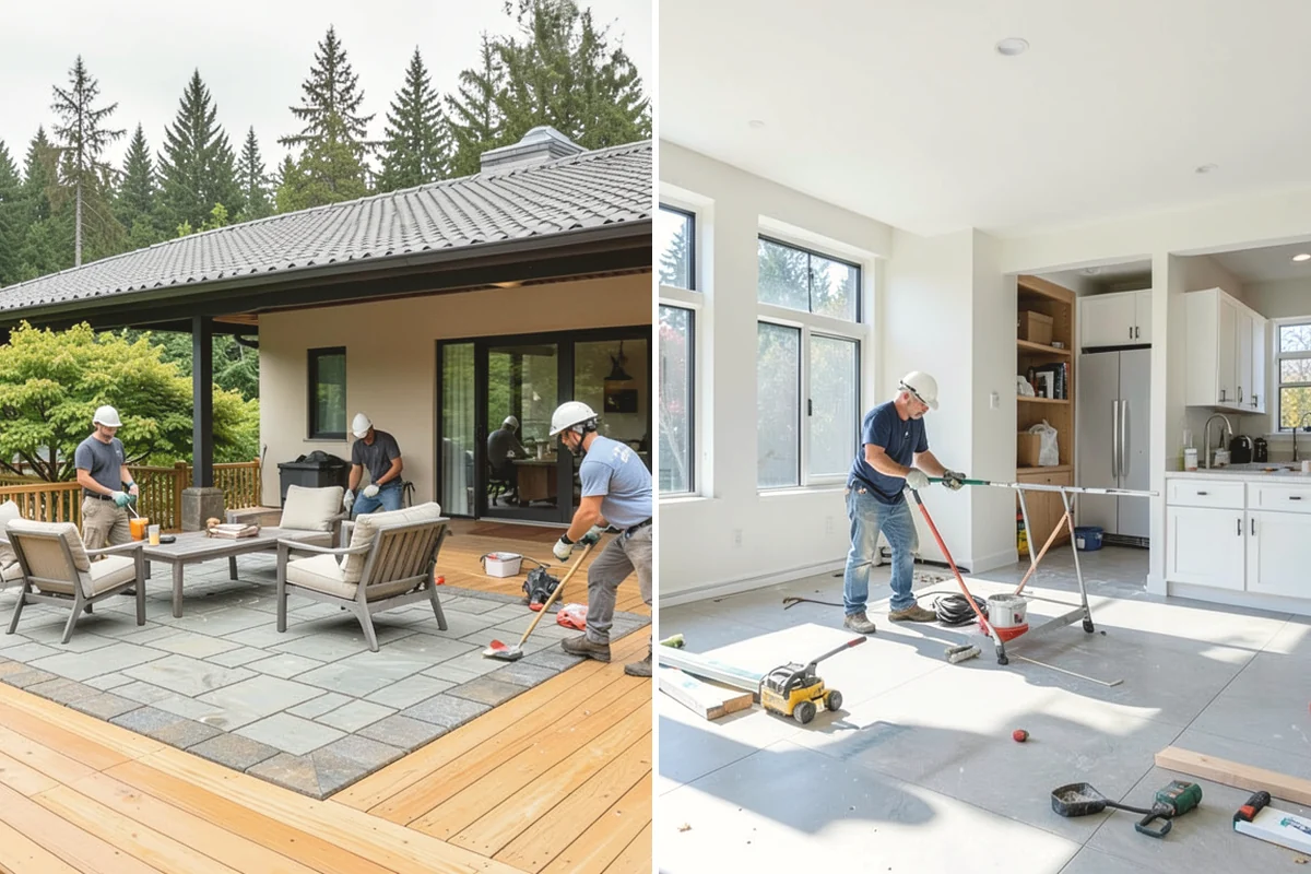 Deck Replacement in Mill Creek, Snohomish County, WA - Inspect the existing deck and document safety issues