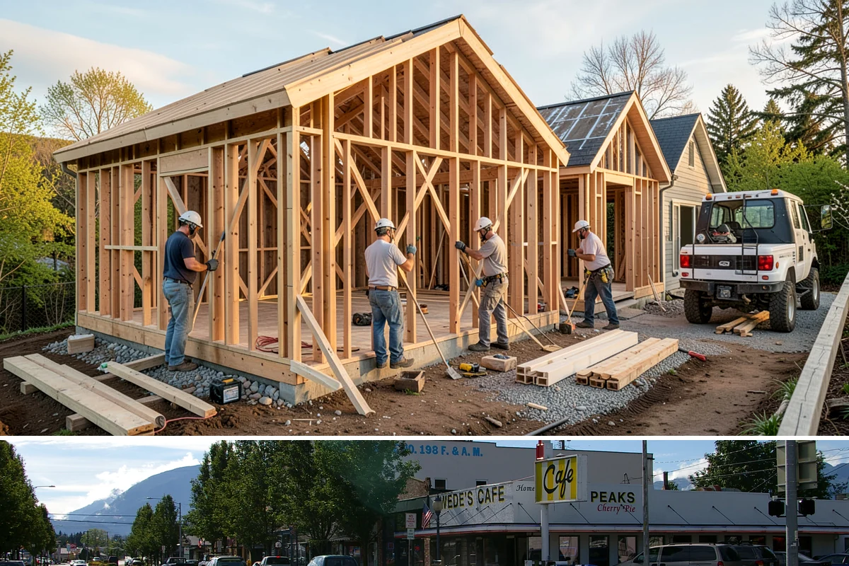Deck Replacement in North Bend, King County, WA - Drier months reduce the risk of exposing your home's wall during demolition, making late spring through fall the safest window.