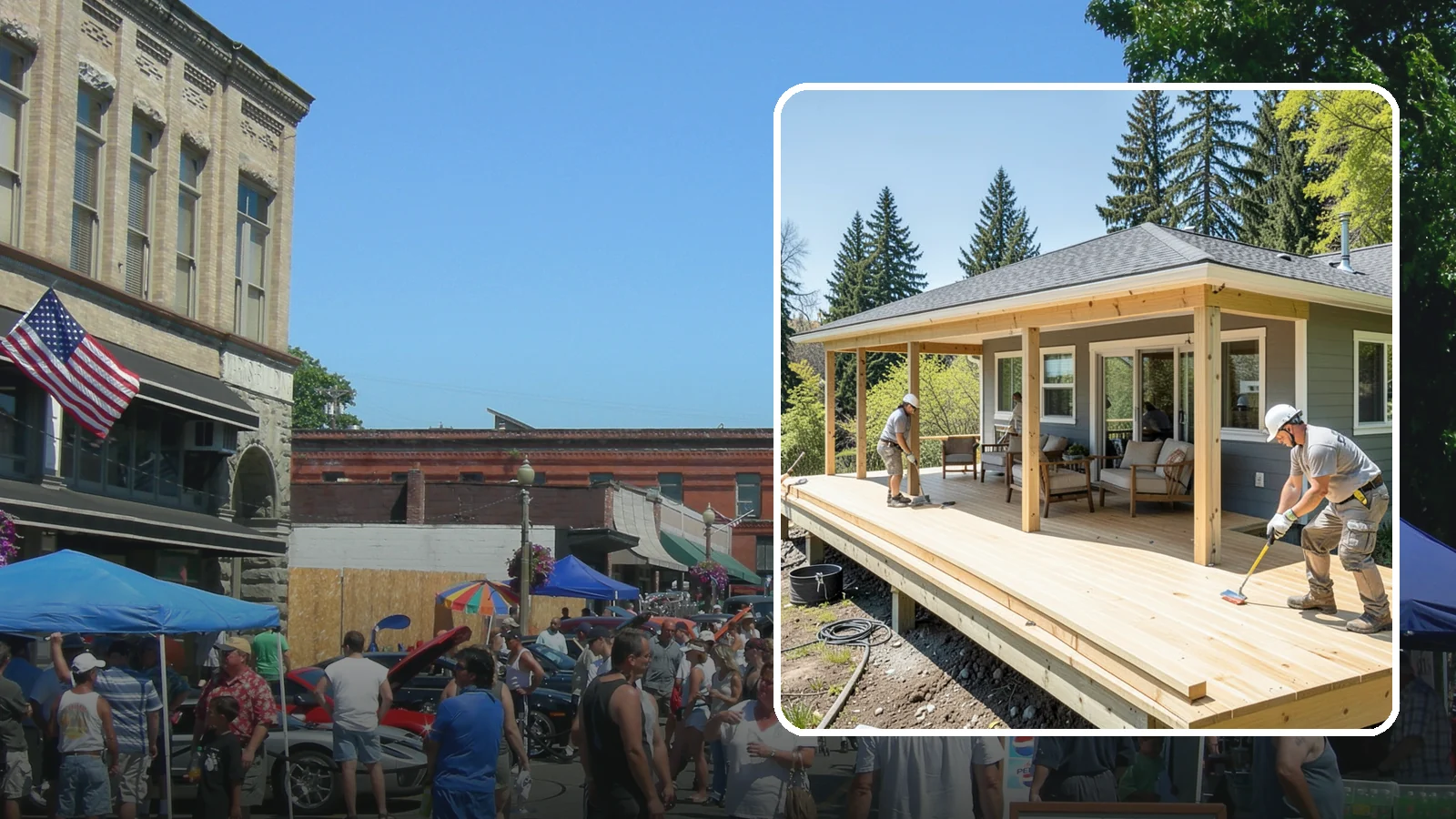 Deck Replacement in Snohomish, Snohomish County, WA - Full deck replacement that swaps out aged, unsafe structures for a code-compliant outdoor space.