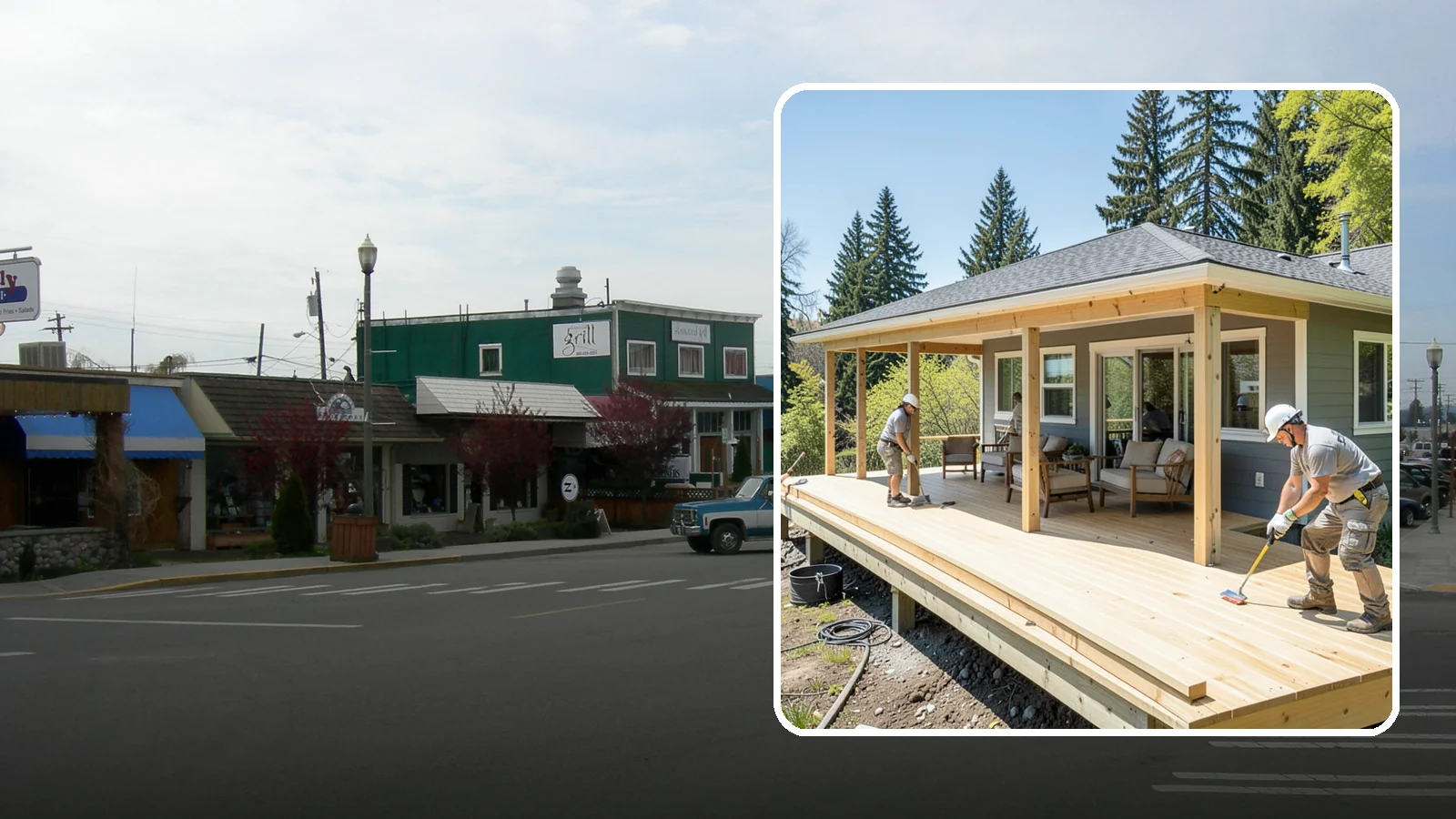 Deck Replacement in Stanwood, Snohomish County, WA - Full deck replacement that swaps out aged, unsafe structures for a code-compliant outdoor space.