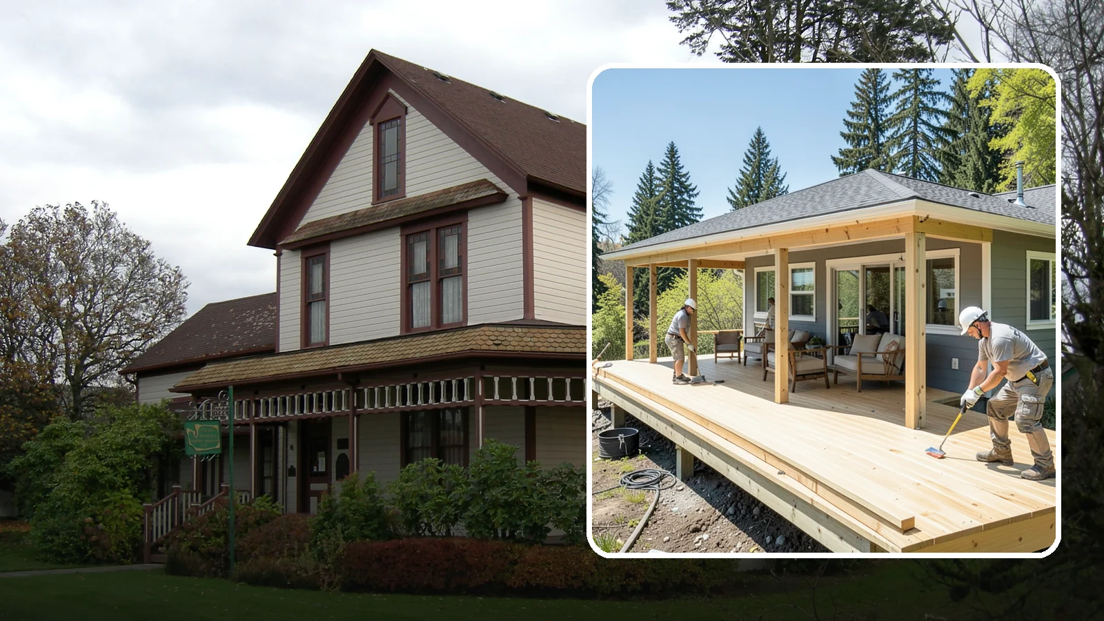 Deck Replacement in Sumner, Pierce County, WA - Full deck replacement that swaps out aged, unsafe structures for a code-compliant outdoor space.