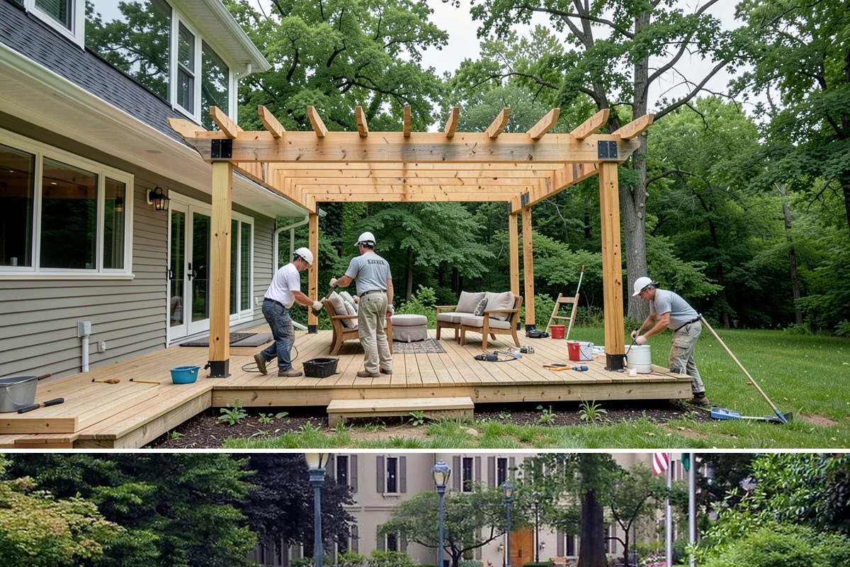 Deck Replacement in Woodinville, King County, WA - Drier months reduce the risk of exposing your home's wall during demolition, making late spring through fall the safest window.