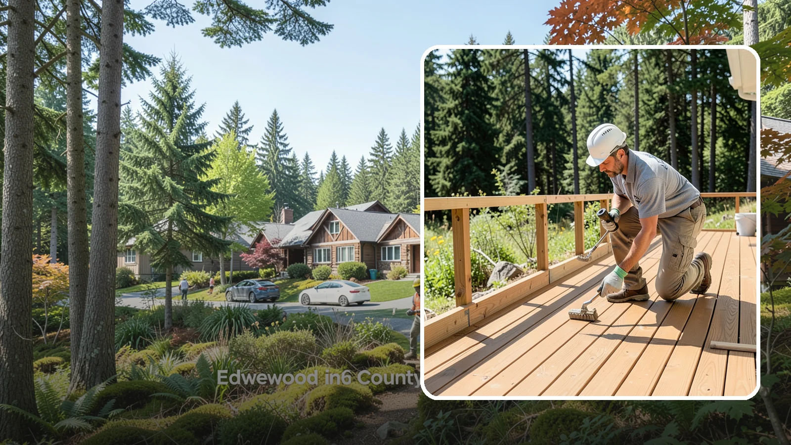 Deck Resurfacing in Edgewood, Pierce County, WA - Deck resurfacing that installs a fresh walking surface over sound, existing framing to save time and money.