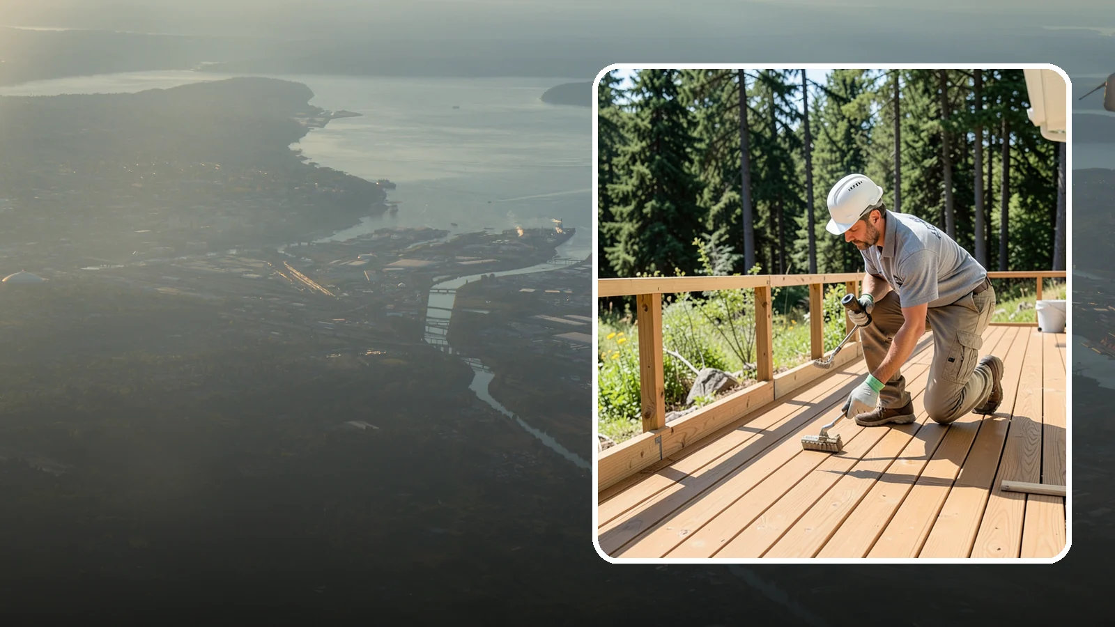 Deck Resurfacing in Fife, Pierce County, WA - Deck resurfacing that installs a fresh walking surface over sound, existing framing to save time and money.