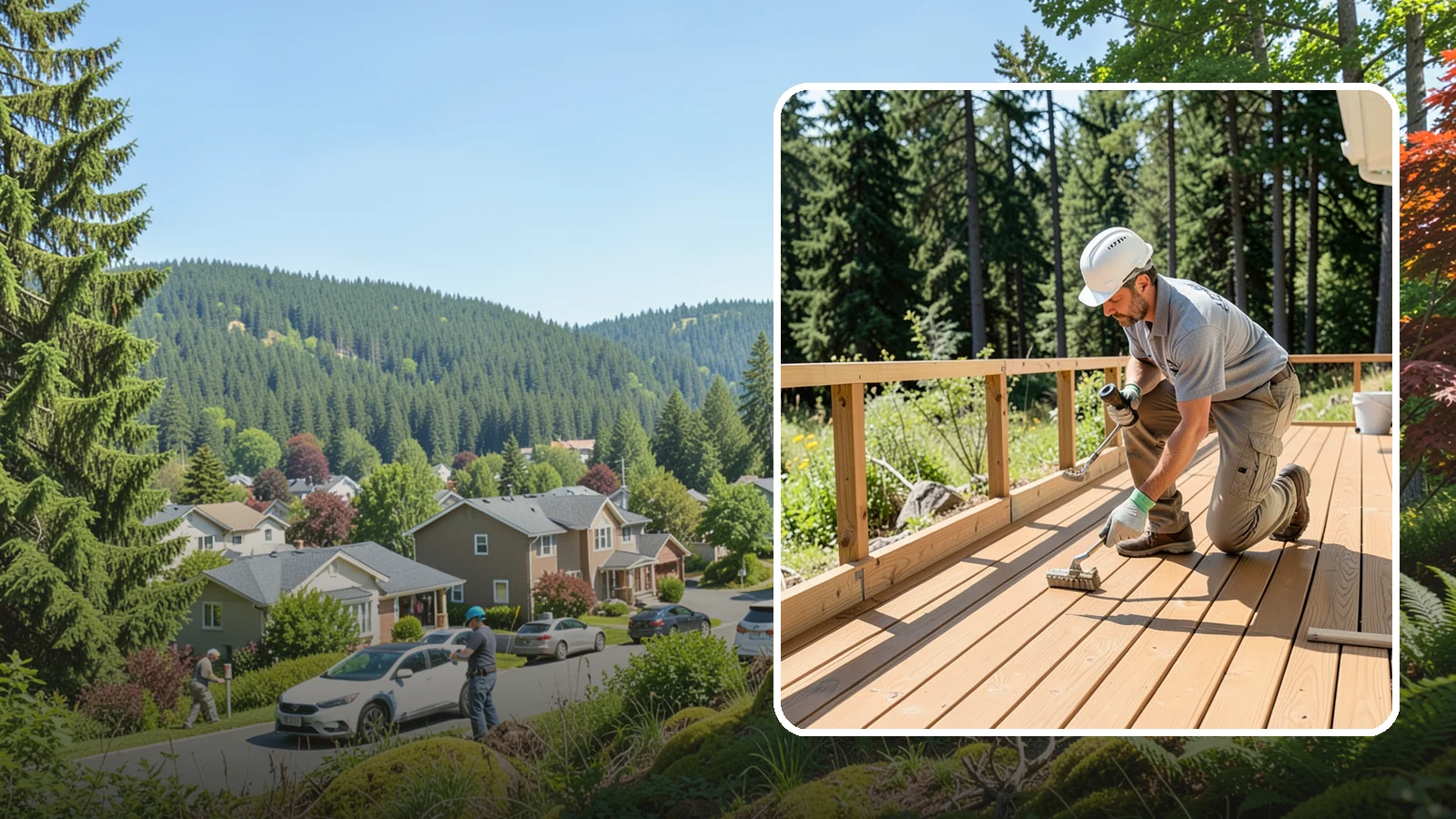 Deck Resurfacing in Index, Snohomish County, WA - Deck resurfacing that installs a fresh walking surface over sound, existing framing to save time and money.