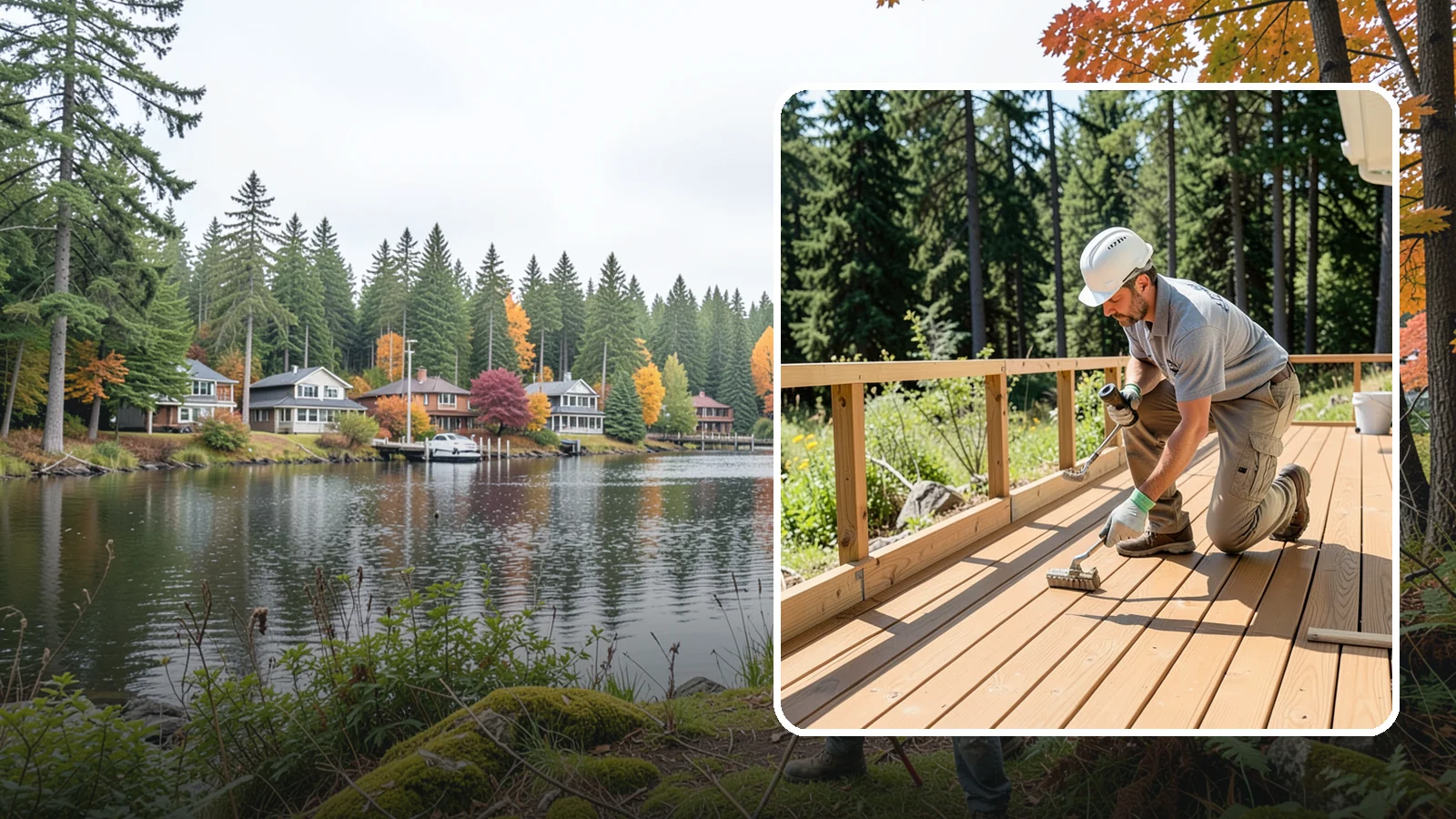 Deck Resurfacing in La Conner, Skagit County, WA - Deck resurfacing that installs a fresh walking surface over sound, existing framing to save time and money.