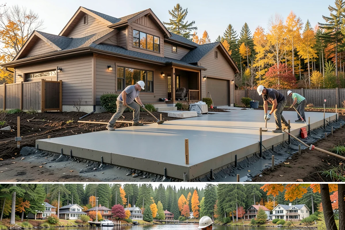 Deck Resurfacing in La Conner, Skagit County, WA - Resurfacing goes quickest in dry summer weather when exposed framing won't be soaked between work days.