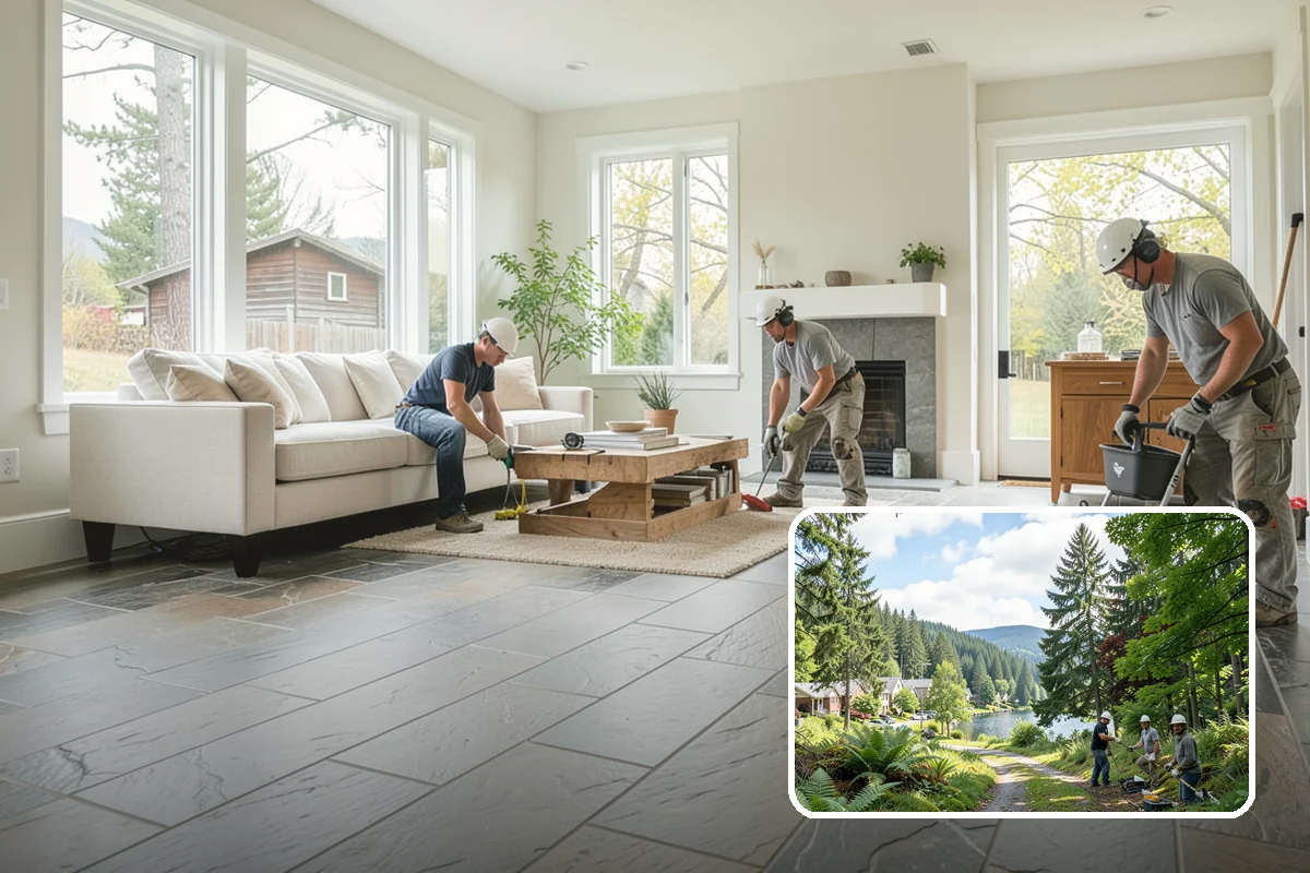 Deck Resurfacing in Lake Forest Park, King County, WA - Costs less than a complete rebuild