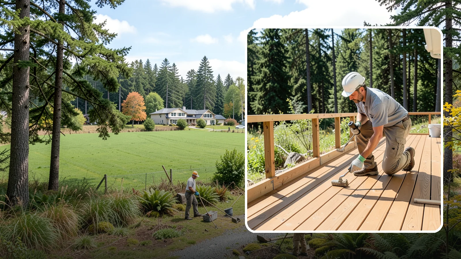 Deck Resurfacing in Lyman, Skagit County, WA - Deck resurfacing that installs a fresh walking surface over sound, existing framing to save time and money.