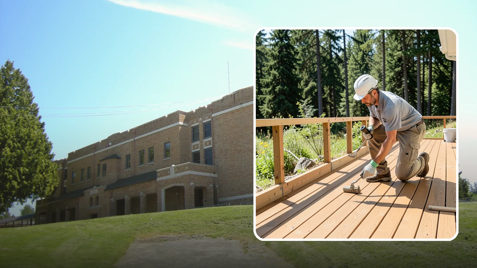 Deck Resurfacing in Maple Valley, King County, WA - Deck resurfacing that installs a fresh walking surface over sound, existing framing to save time and money.