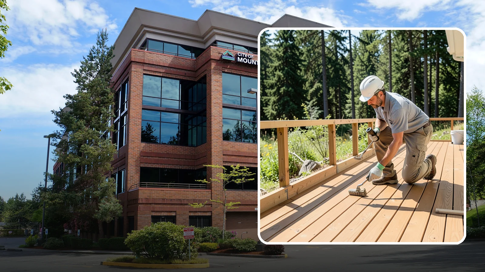 Deck Resurfacing in Mountlake Terrace, Snohomish County, WA - Deck resurfacing that installs a fresh walking surface over sound, existing framing to save time and money.
