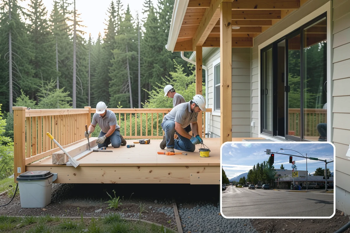 Deck Resurfacing in North Bend, King County, WA - Costs less than a complete rebuild
