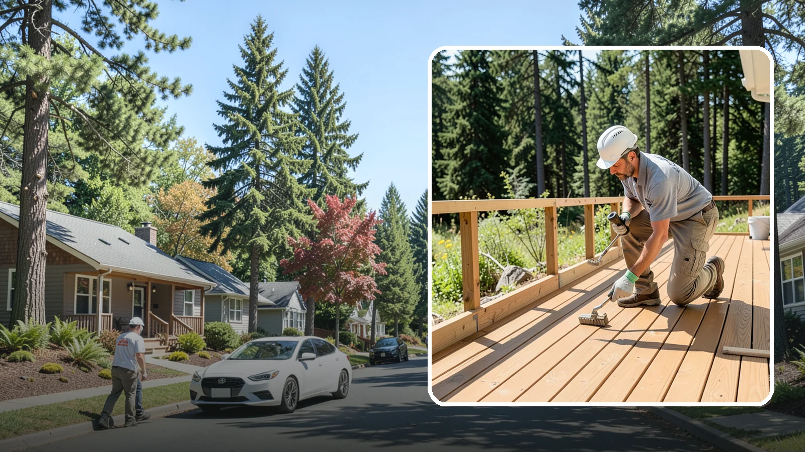 Deck Resurfacing in Orting, Pierce County, WA - Deck resurfacing that installs a fresh walking surface over sound, existing framing to save time and money.