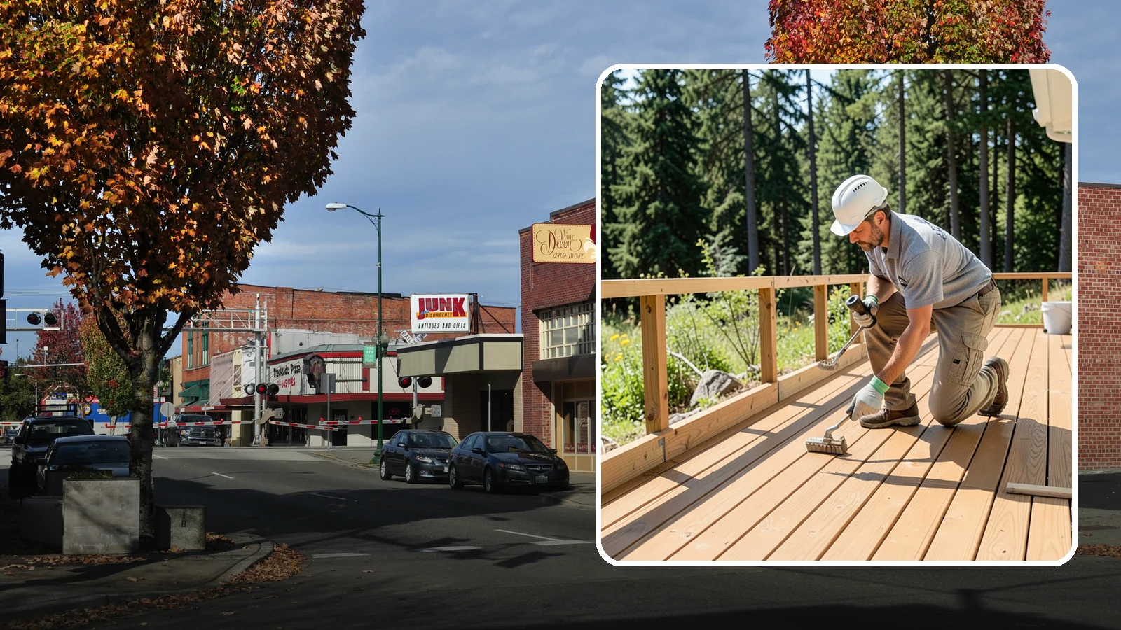 Deck Resurfacing in Puyallup, Pierce County, WA - Deck resurfacing that installs a fresh walking surface over sound, existing framing to save time and money.