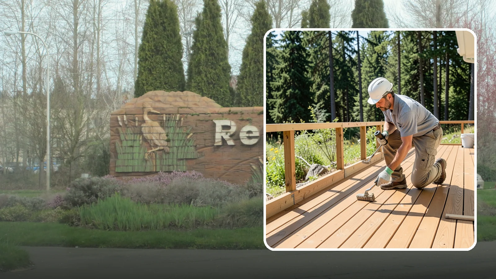 Deck Resurfacing in Renton, King County, WA - Deck resurfacing that installs a fresh walking surface over sound, existing framing to save time and money.