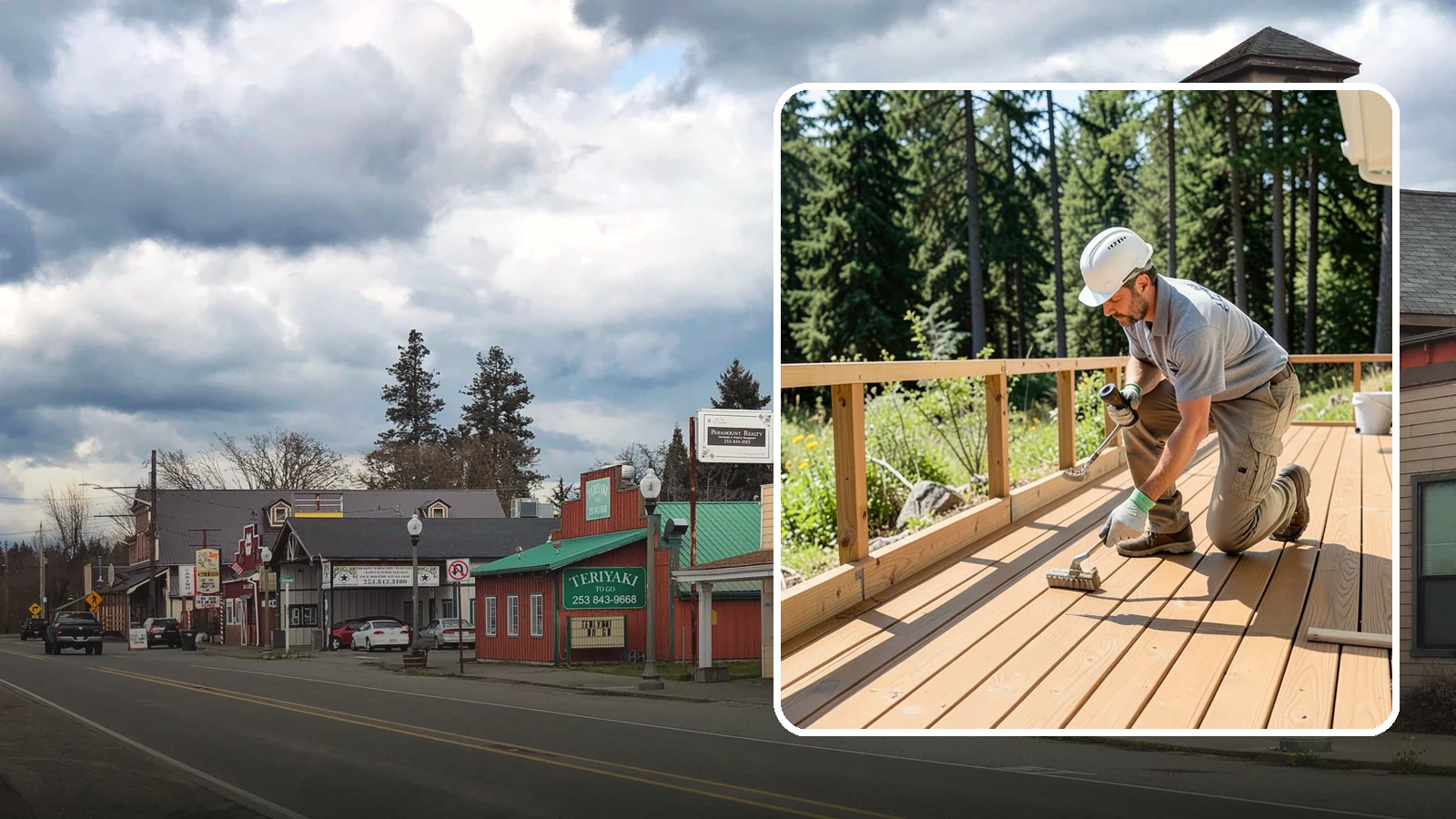 Deck Resurfacing in Roy, Pierce County, WA - Deck resurfacing that installs a fresh walking surface over sound, existing framing to save time and money.