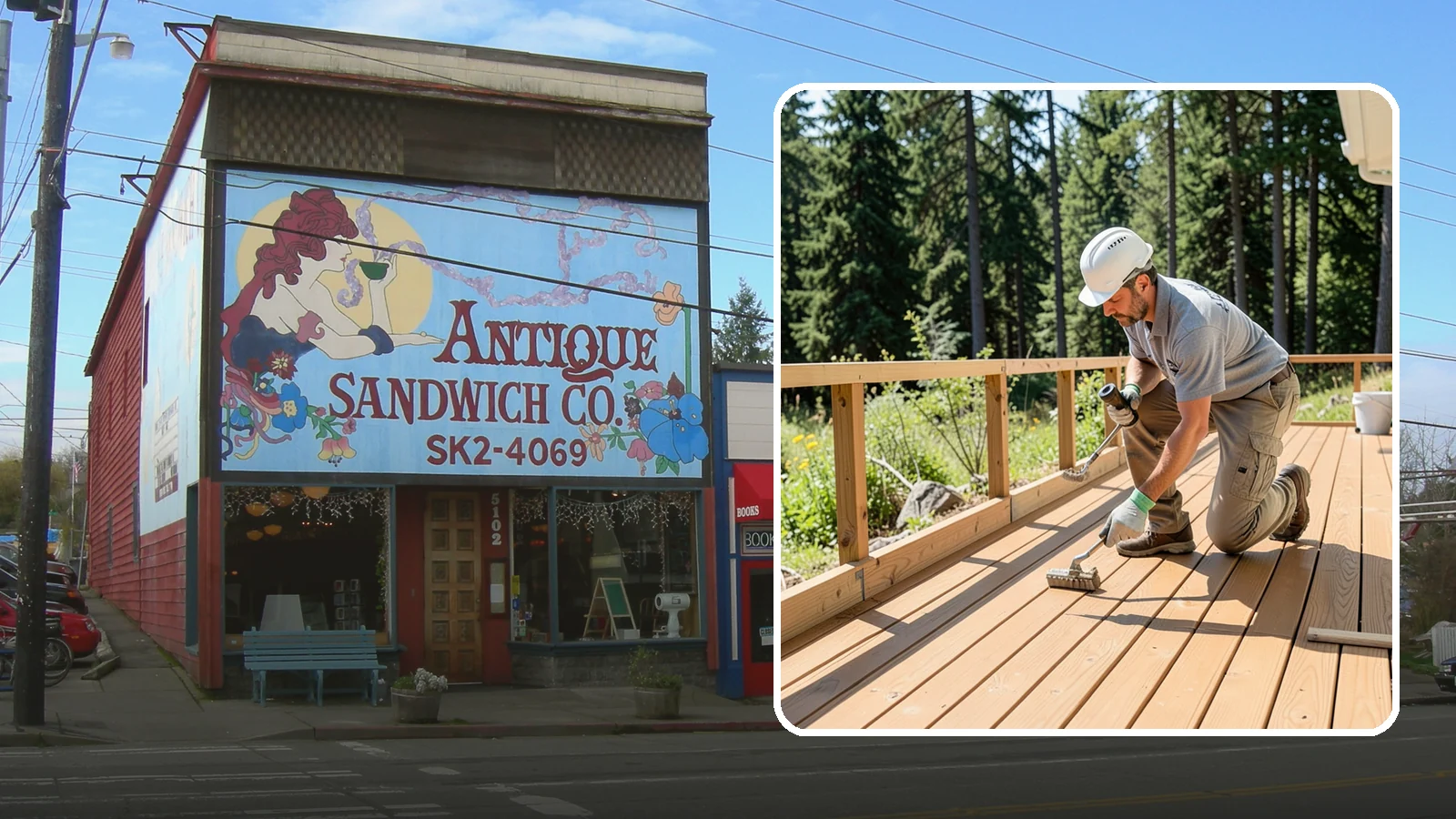 Deck Resurfacing in Ruston, Pierce County, WA - Deck resurfacing that installs a fresh walking surface over sound, existing framing to save time and money.