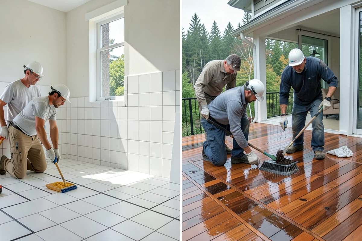 Deck Resurfacing in SeaTac, King County, WA - Inspect framing to confirm it is sound enough to reuse