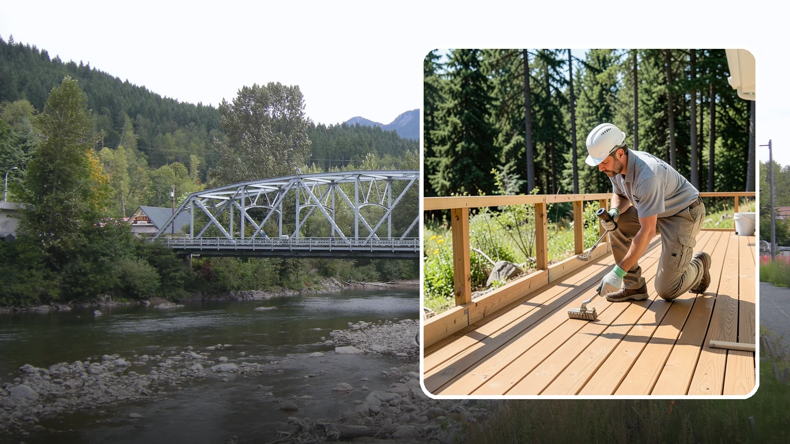 Deck Resurfacing in Skykomish, King County, WA - Deck resurfacing that installs a fresh walking surface over sound, existing framing to save time and money.