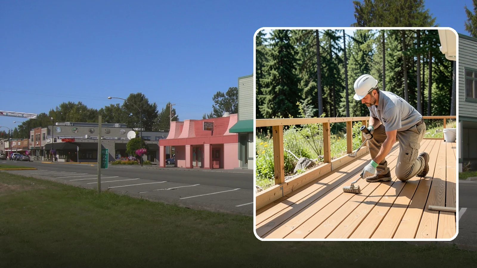 Deck Resurfacing in Snoqualmie, King County, WA - Deck resurfacing that installs a fresh walking surface over sound, existing framing to save time and money.