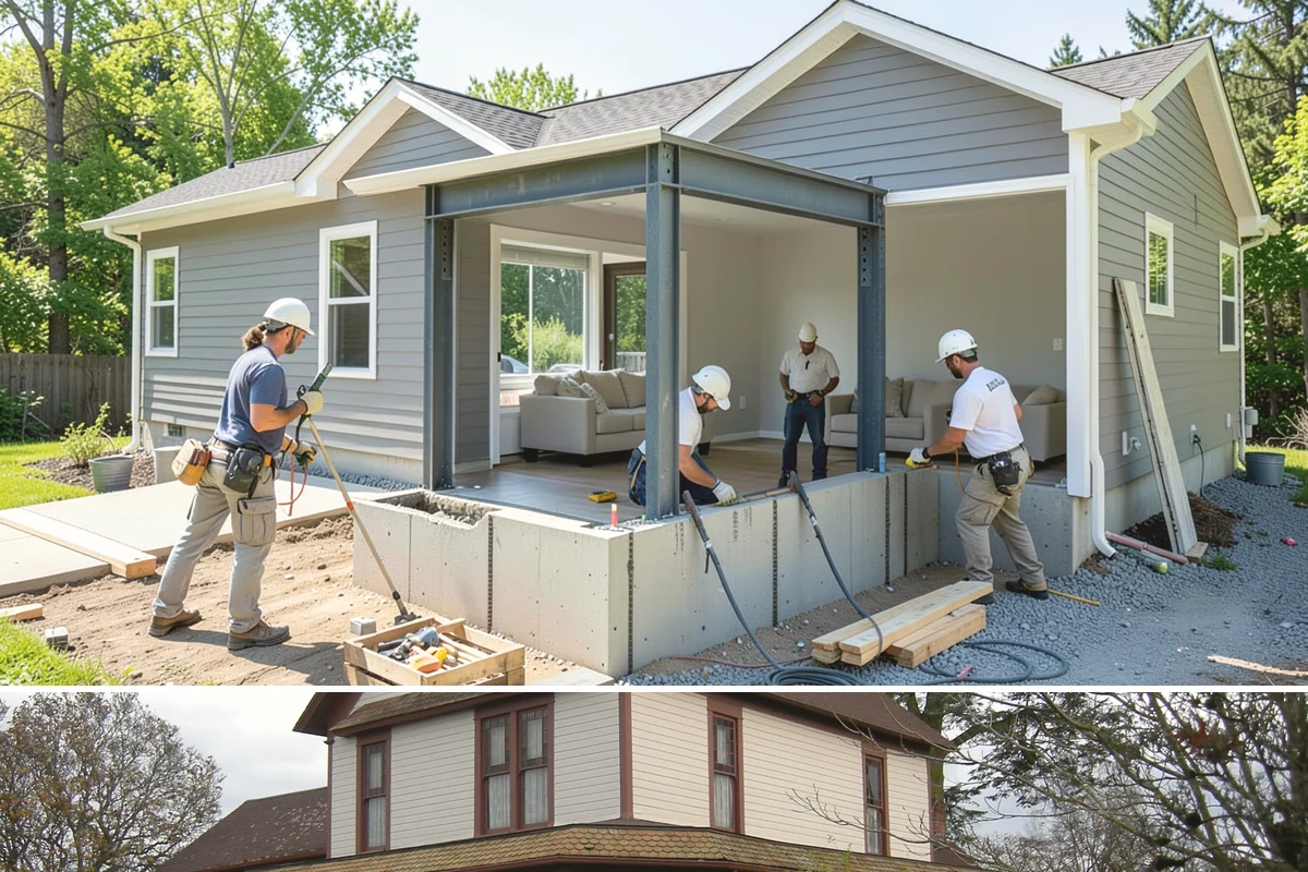 Deck Resurfacing in Sumner, Pierce County, WA - Resurfacing goes quickest in dry summer weather when exposed framing won't be soaked between work days.