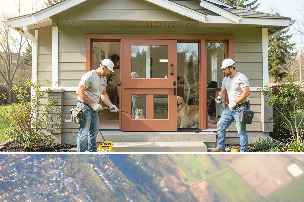 Deck Skirting Installation in Algona, King County, WA - Skirting installs in any season and is a great finishing touch anytime after the main deck is complete.