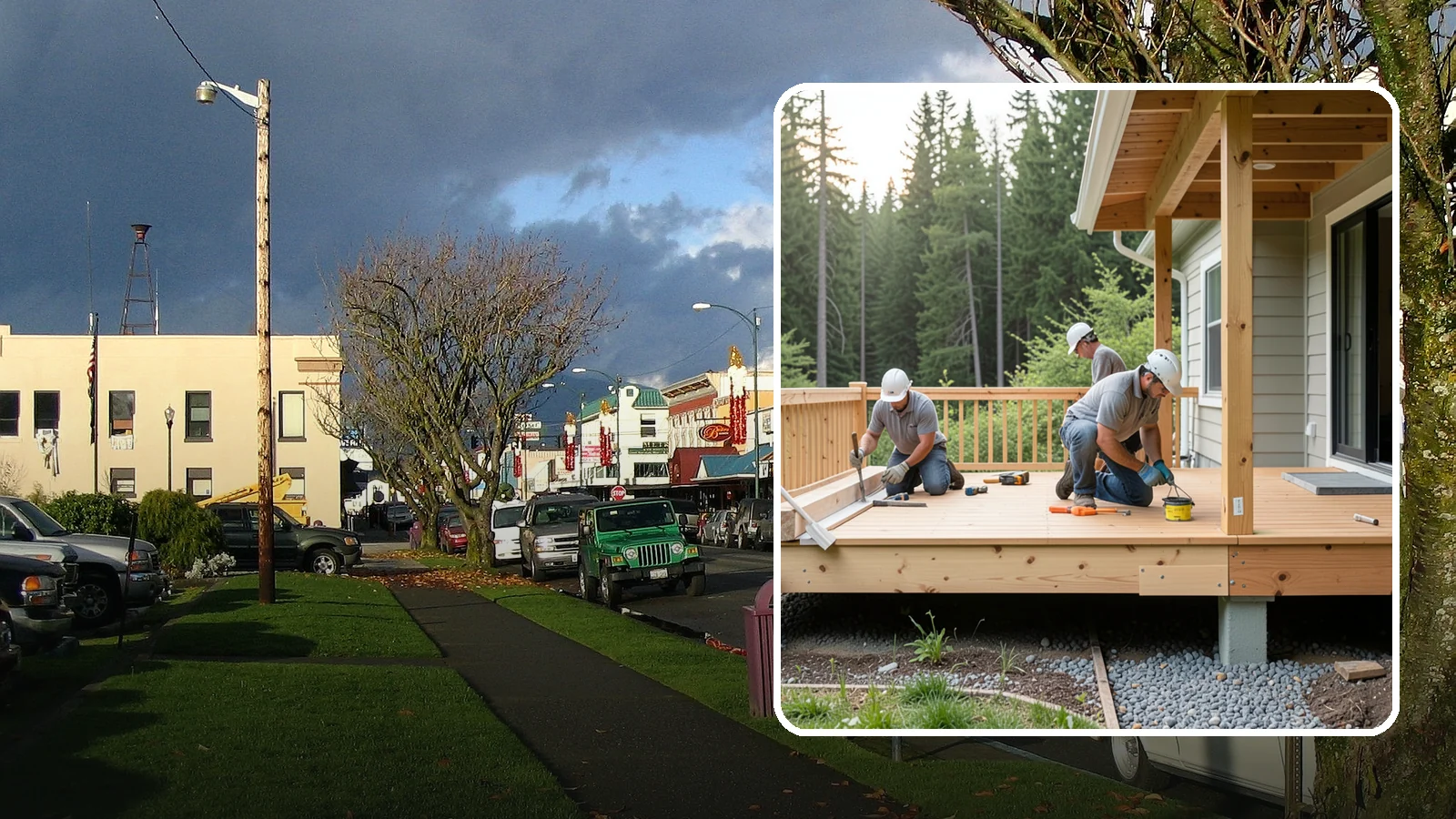 Deck Skirting Installation in Arlington, Snohomish County, WA - Deck skirting installation that closes off the space beneath your deck for a clean, finished look.