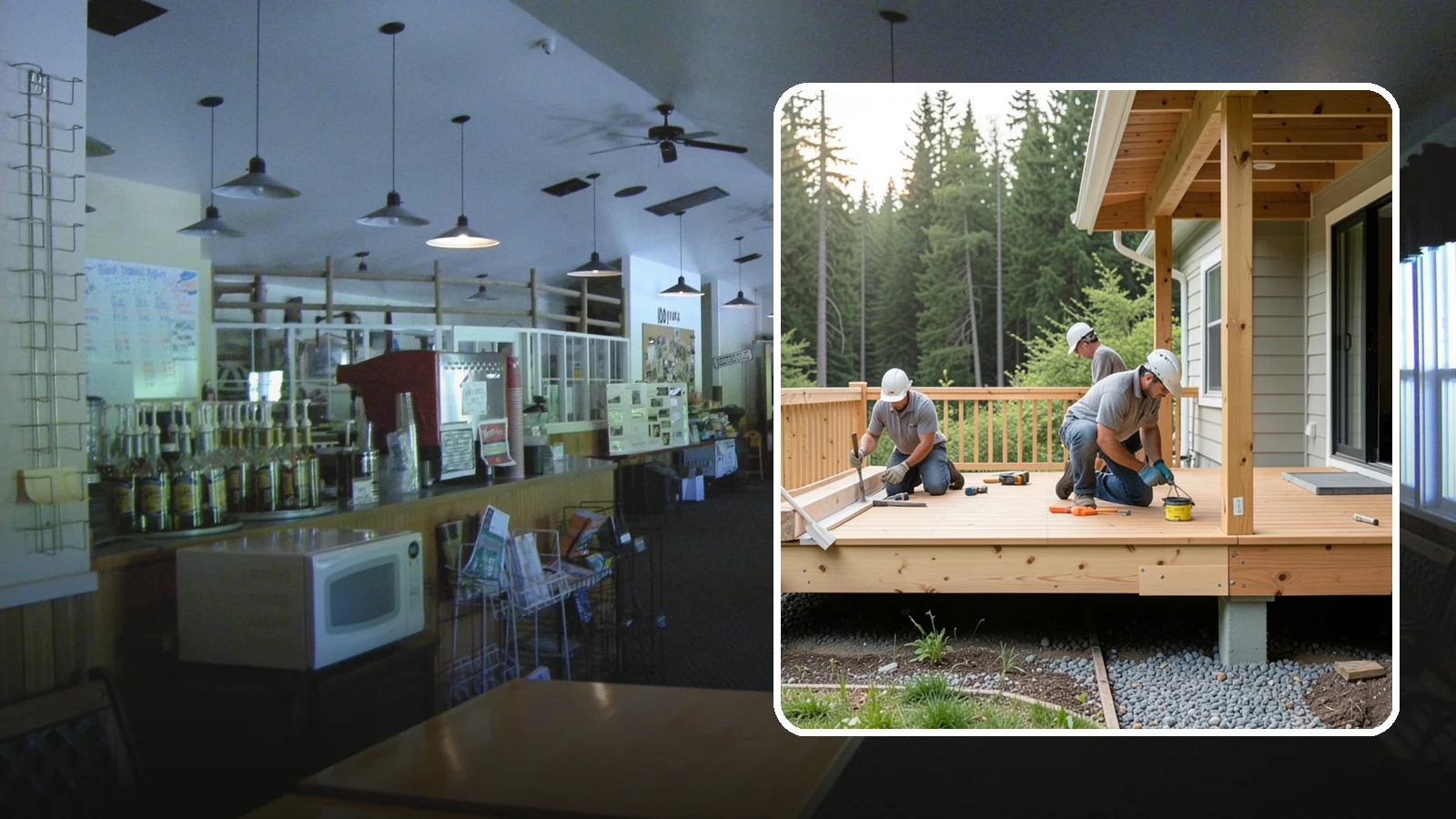 Deck Skirting Installation in Black Diamond, King County, WA - Deck skirting installation that closes off the space beneath your deck for a clean, finished look.