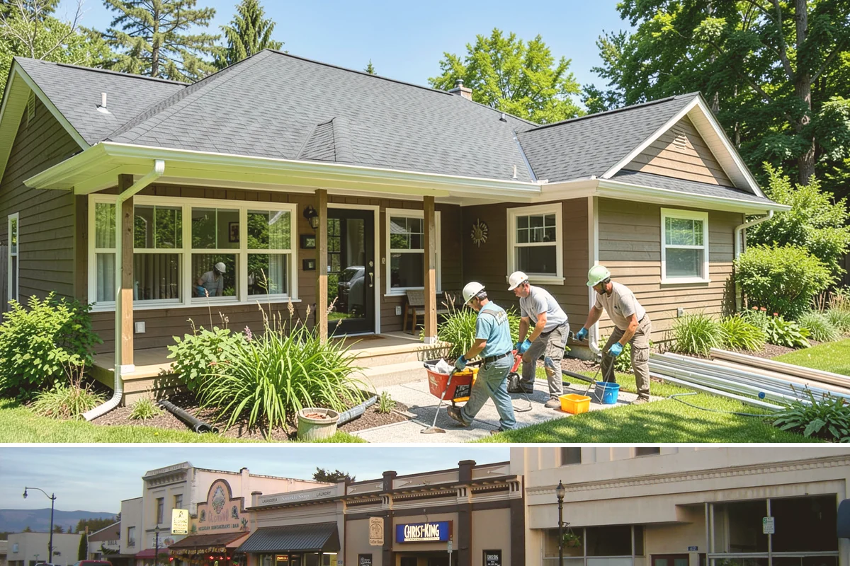 Deck Skirting Installation in Burlington, Skagit County, WA - Skirting installs in any season and is a great finishing touch anytime after the main deck is complete.