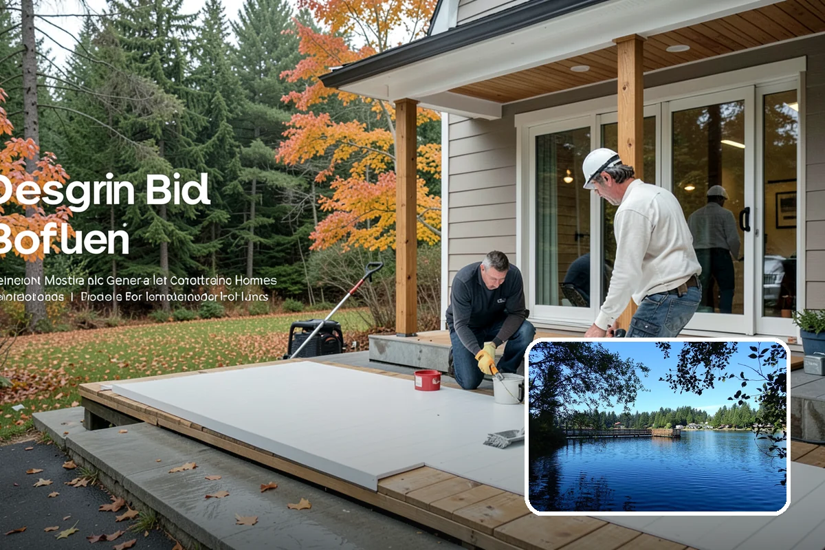Deck Skirting Installation in Federal Way, King County, WA - Hides framing for a polished appearance