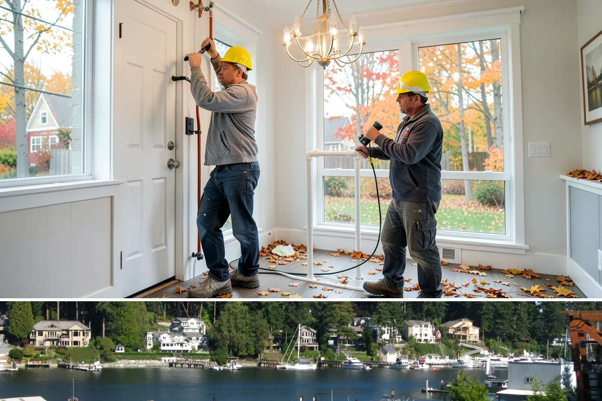 Deck Skirting Installation in Gig Harbor, Pierce County, WA - Skirting installs in any season and is a great finishing touch anytime after the main deck is complete.