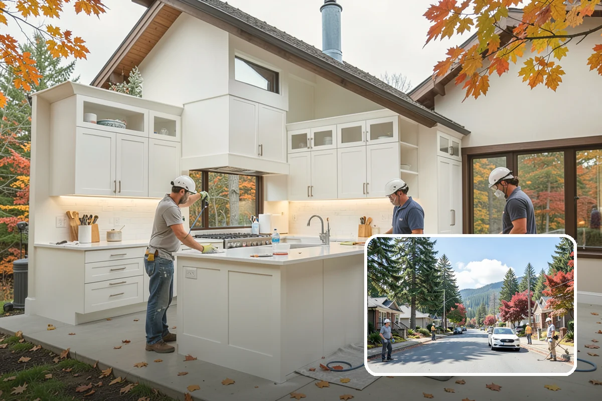 Deck Skirting Installation in Hunts Point, King County, WA - Hides framing for a polished appearance